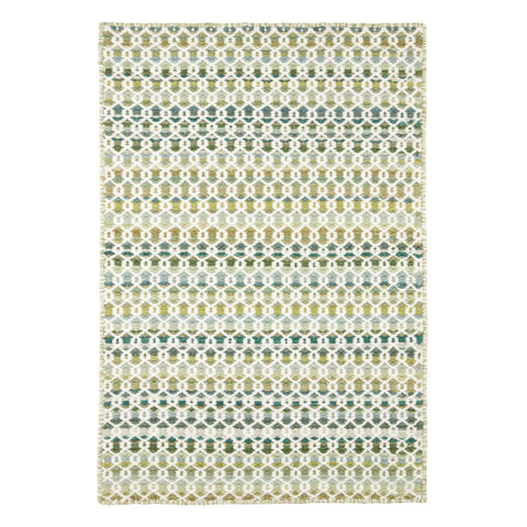 Poppy Handwoven Wool Rug | Moss