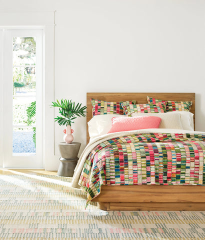 Penelope Stripe Coverlet Sham | Multi