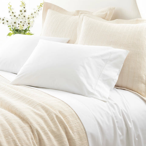 Classic Hemstitch Pillowcases (Pair) | White