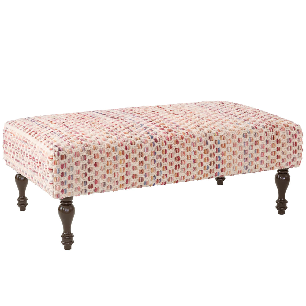 Torrey Rug Ottoman | Multi