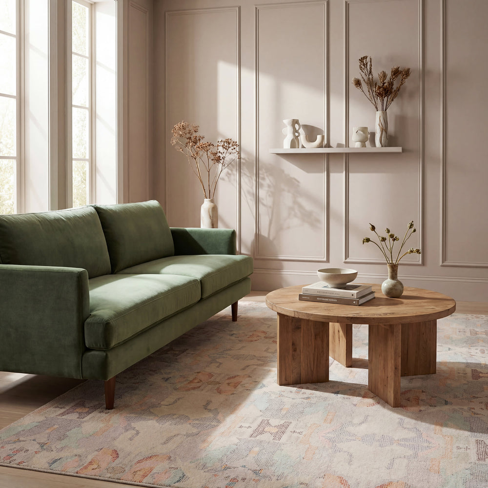 Bize Transitional Abstract Washable Rug | Multicolor