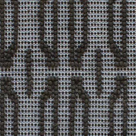Campbell Handwoven Wool Rug Swatch | Iron