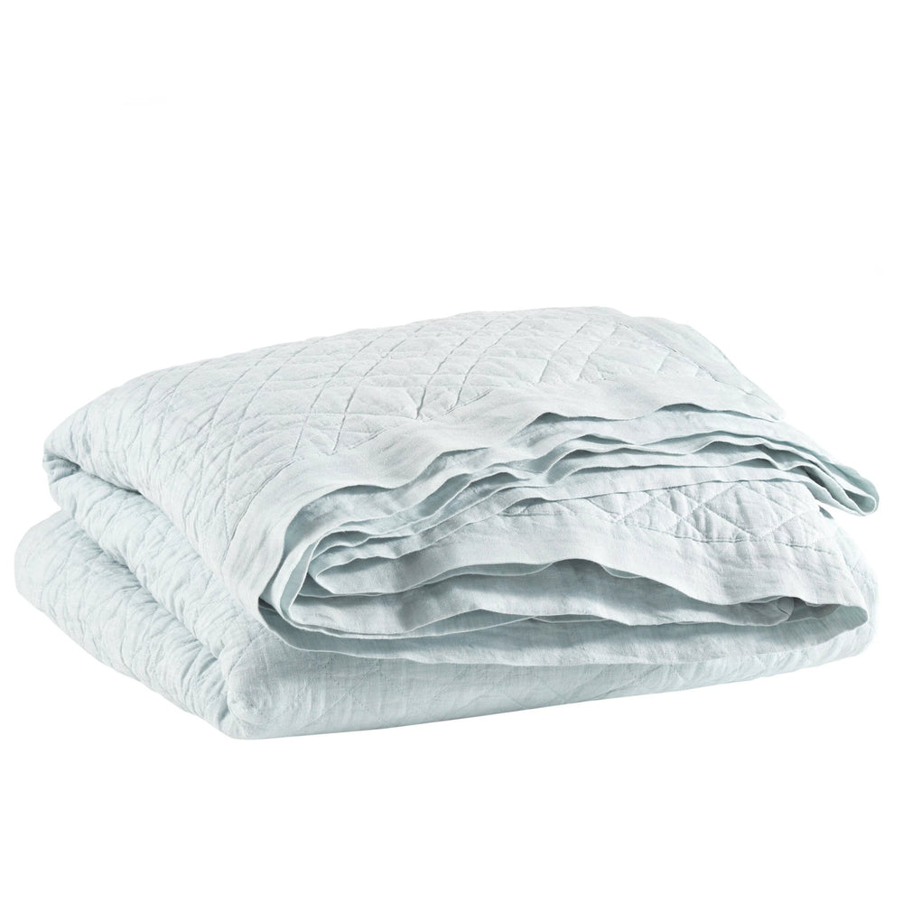Washed Linen Quilt | Sky