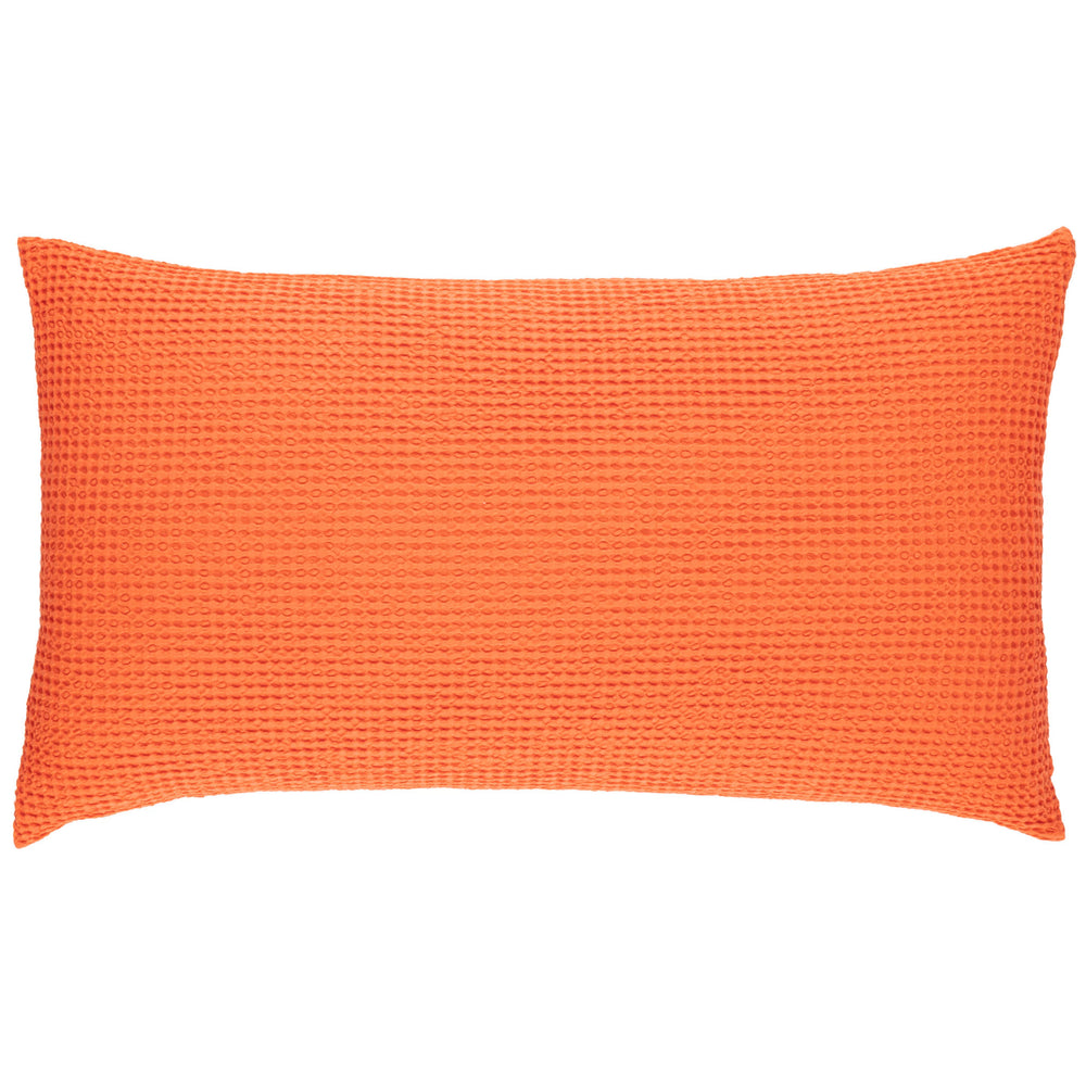 Bubble Matelasse Sham | Tangerine