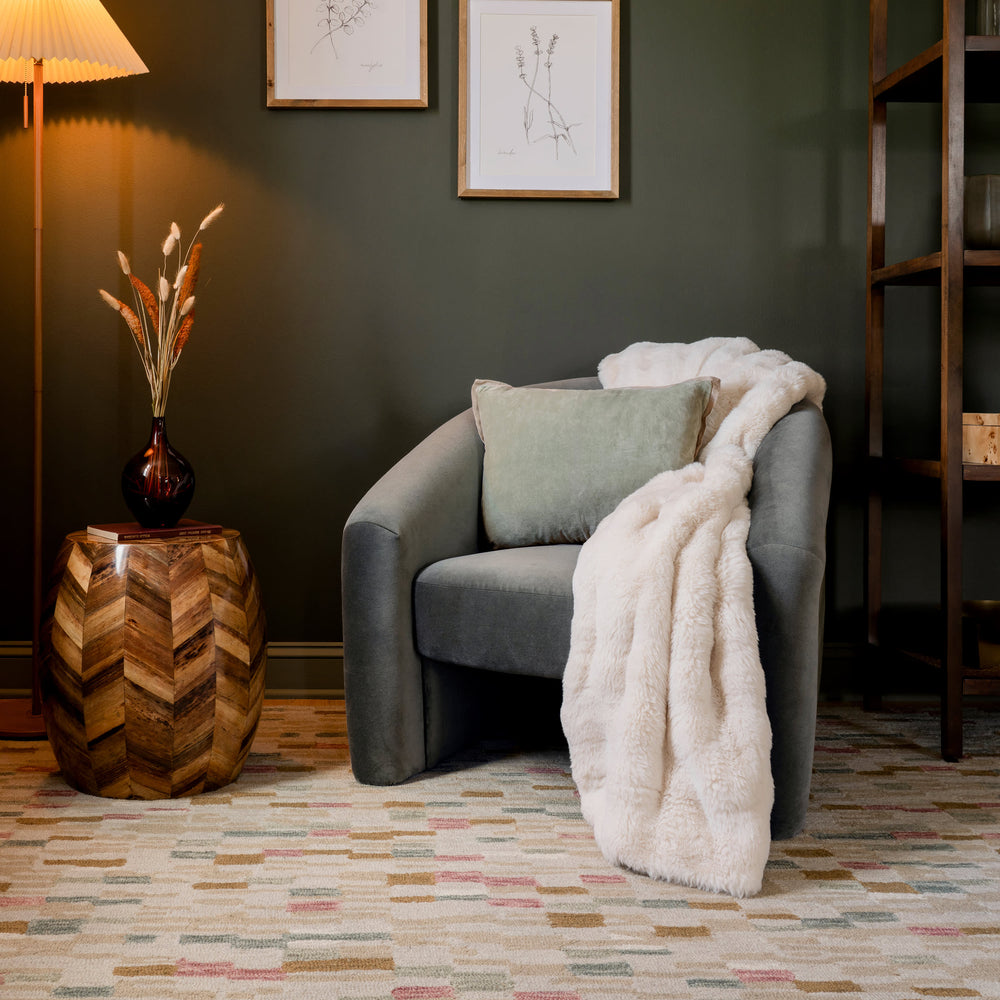 Fab Faux Throw | Ivory