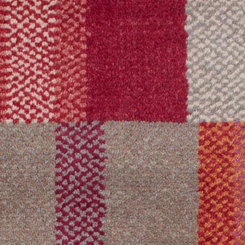 Fairhaven Hand Loom Knotted Wool Rug Swatch | Spice