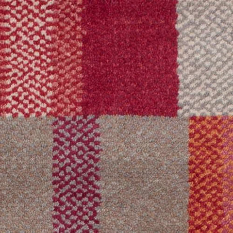 Fairhaven Hand Loom Knotted Wool Rug Swatch | Spice