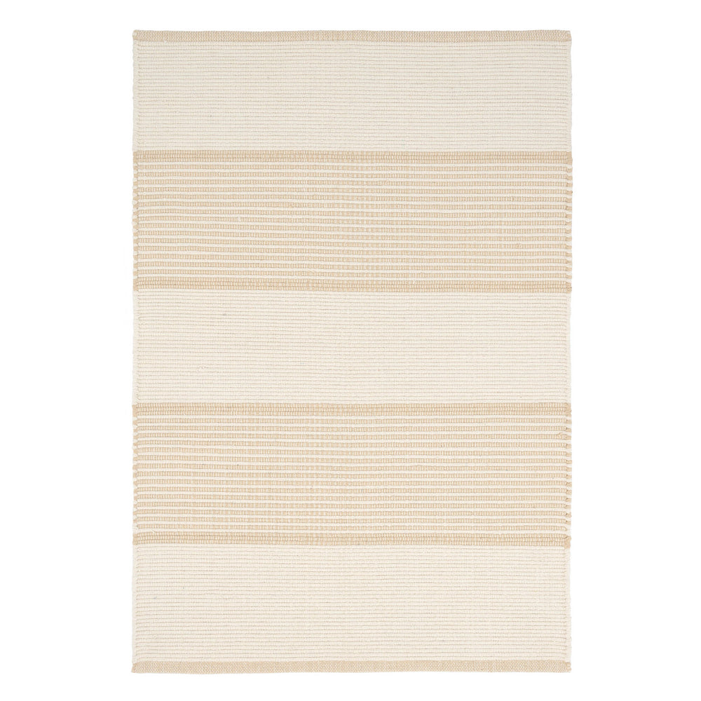 La Mirada Handwoven Cotton Rug | Wheat