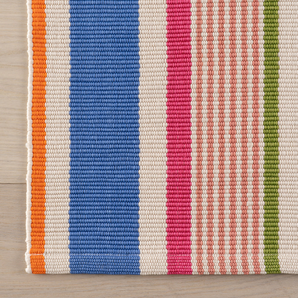 Festival Stripe Handwoven Indoor/Outdoor Rug | Multi