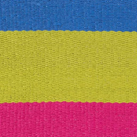 Jules Stripe Handwoven Indoor/Outdoor Rug Swatch | Multi