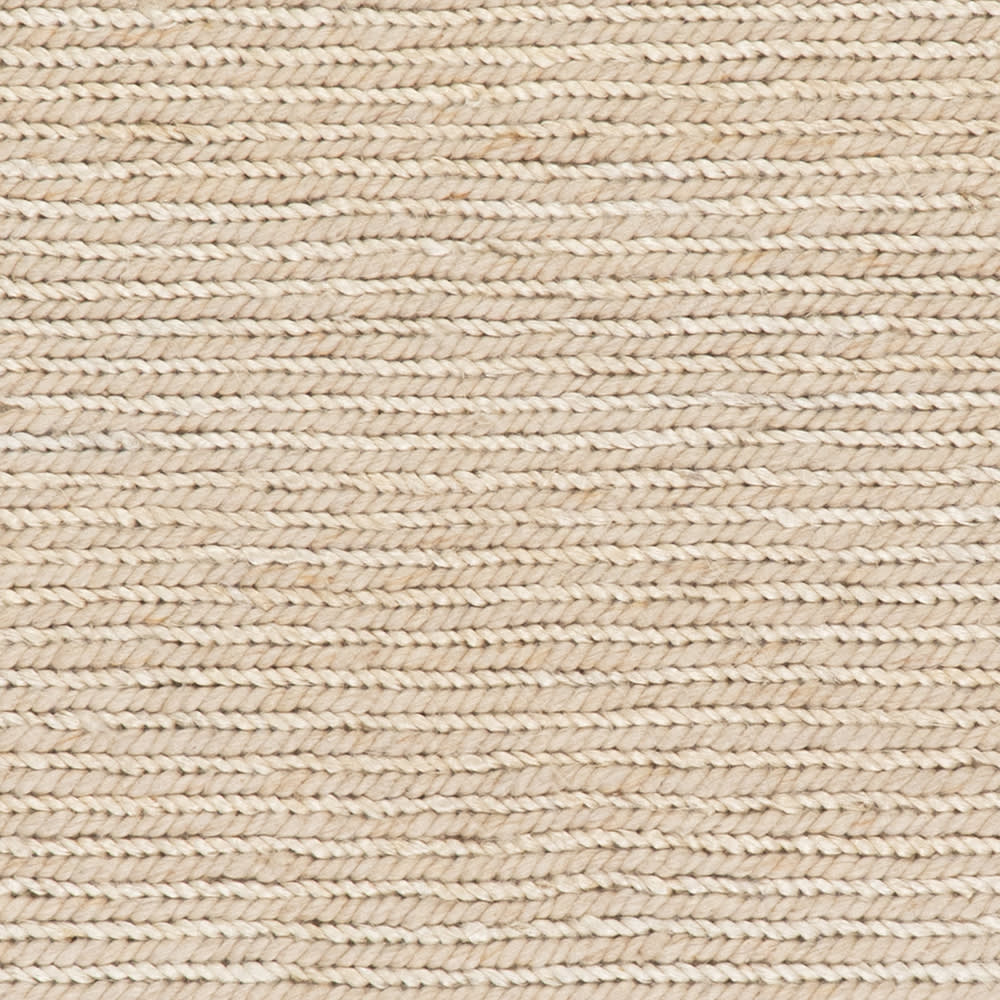 Hades Soumak Jute Rug Swatch | Ivory