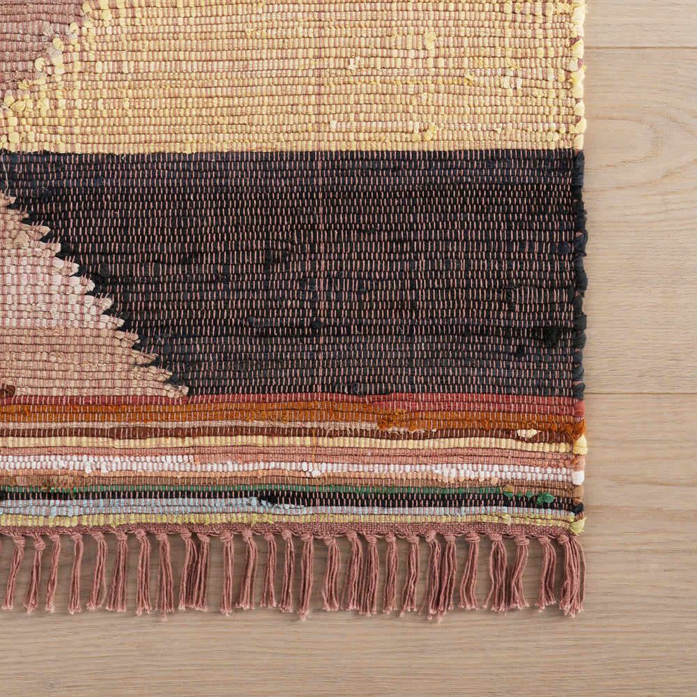 Solmira Southwestern Handmade Cotton Rug | Multicolor