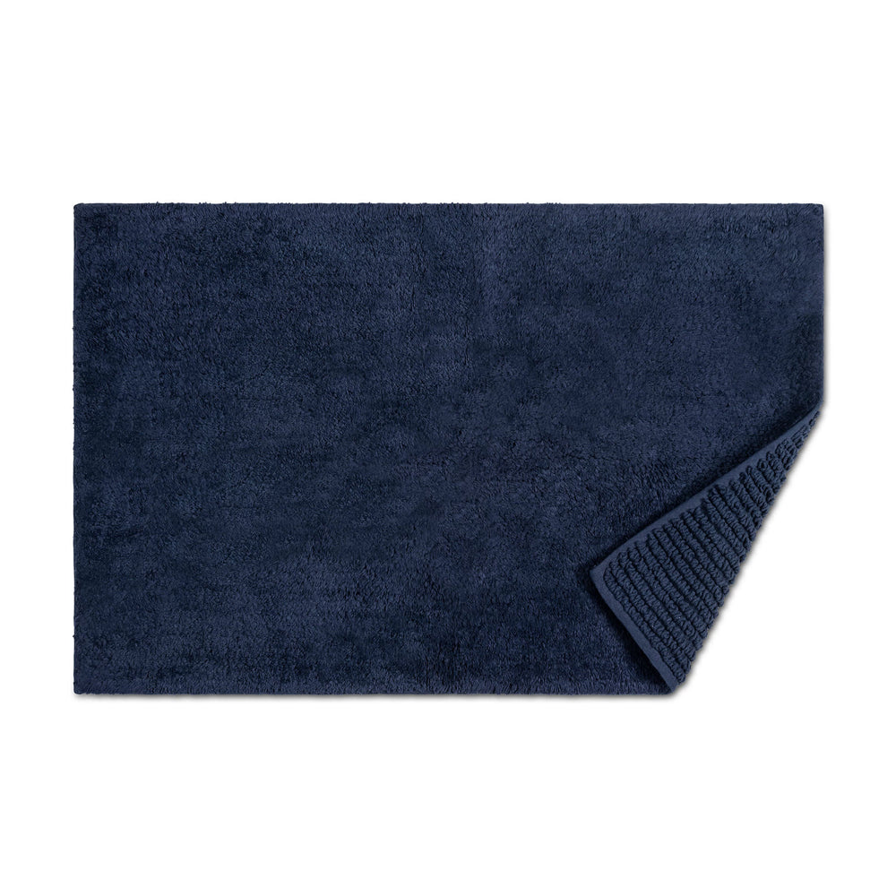 Reversible Solid Bath Rug | Navy