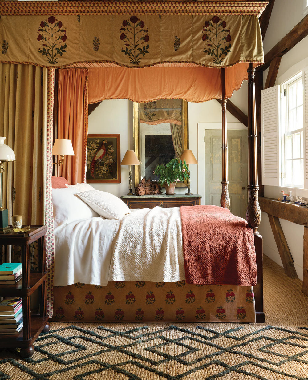 Kerala Spice Matelasse Coverlet