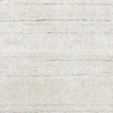 Icelandia Hand Knotted Viscose Rug Swatch | White