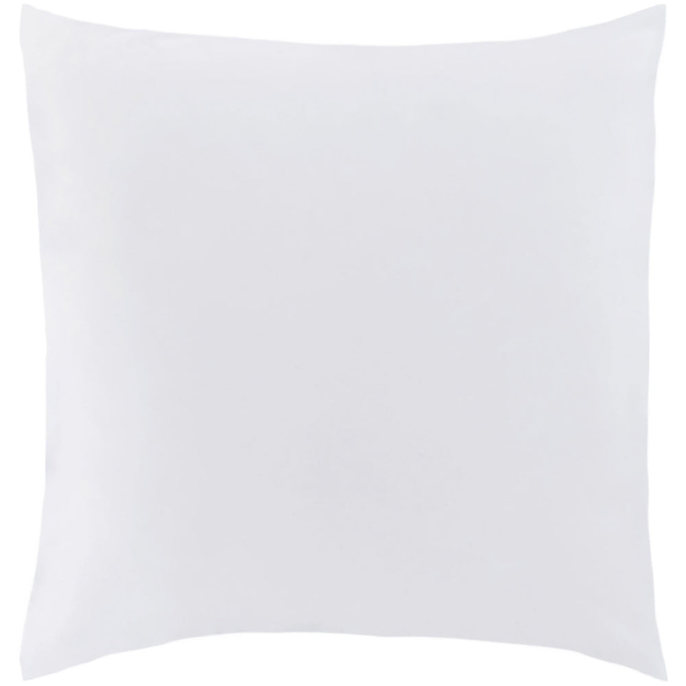 Silken Solid Sham | White