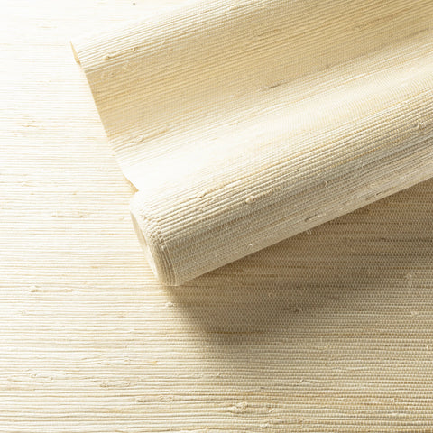 Fiji Grasscloth Wallpaper | Cream