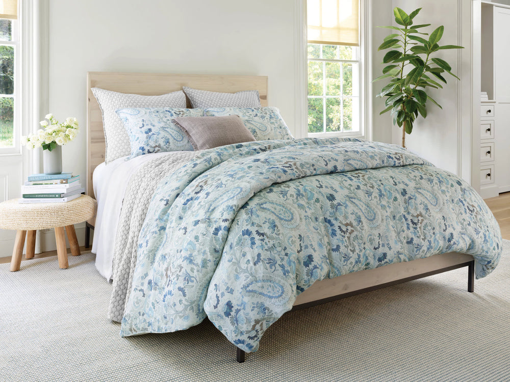 Faye Linen Sheet Set | Plaster