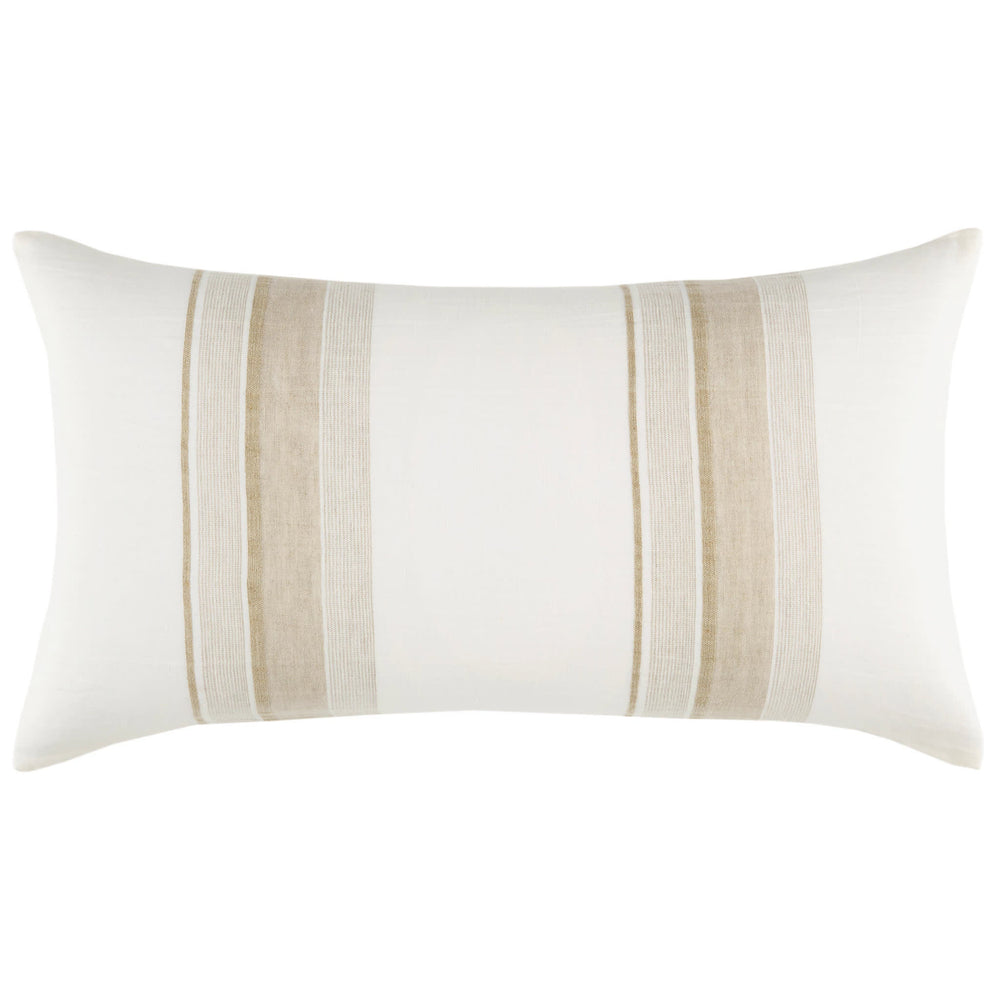 Napa Stripe Linen Sham | Natural