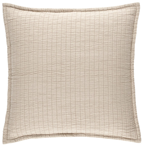 Boyfriend Matelasse Sham | Sand