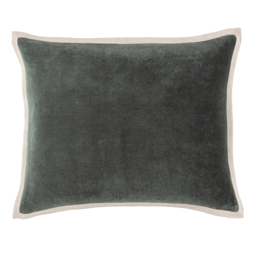 Gehry Velvet/Linen Decorative Pillow Cover | Everglade