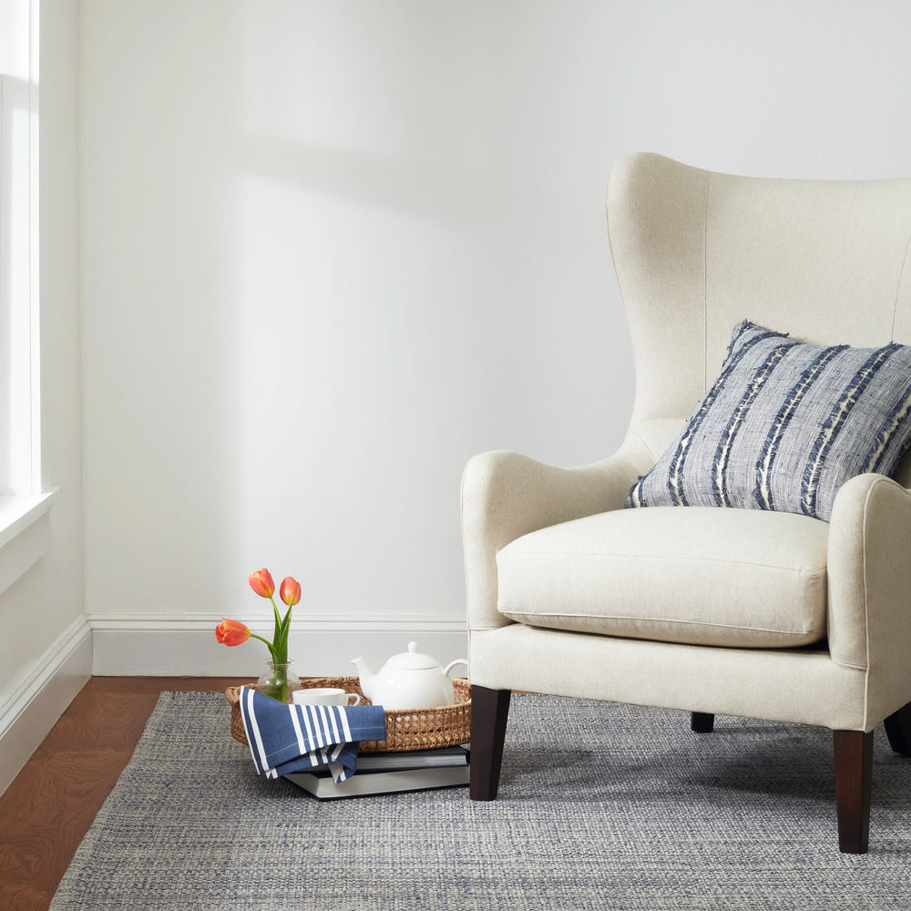 Sawyer Indoor/Outdoor Decorative Pillow Cover | Blue