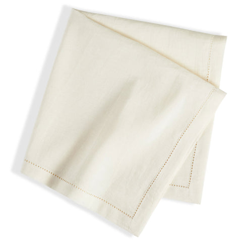 Haven Hemstitch Napkin Set of 4 | Ivory