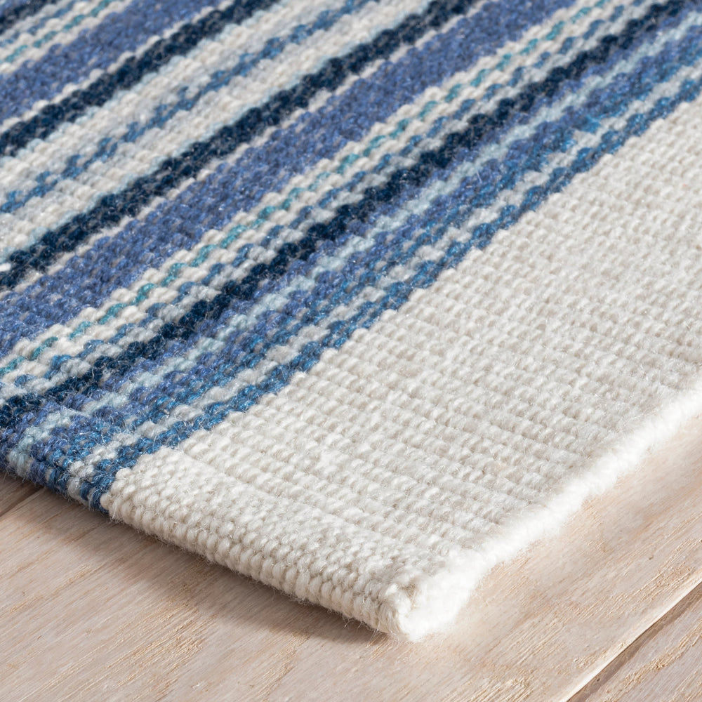 Road Runner Handwoven Indoor/Outdoor Rug | Blue