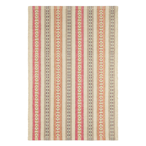 Long Slade Handwoven Cotton Rug | Spice