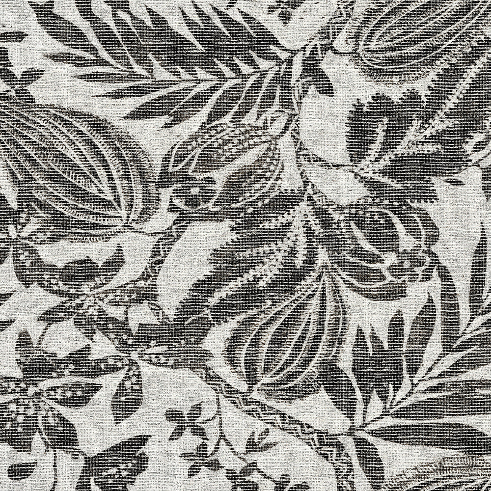 Antigua Wallpaper Swatch | Black
