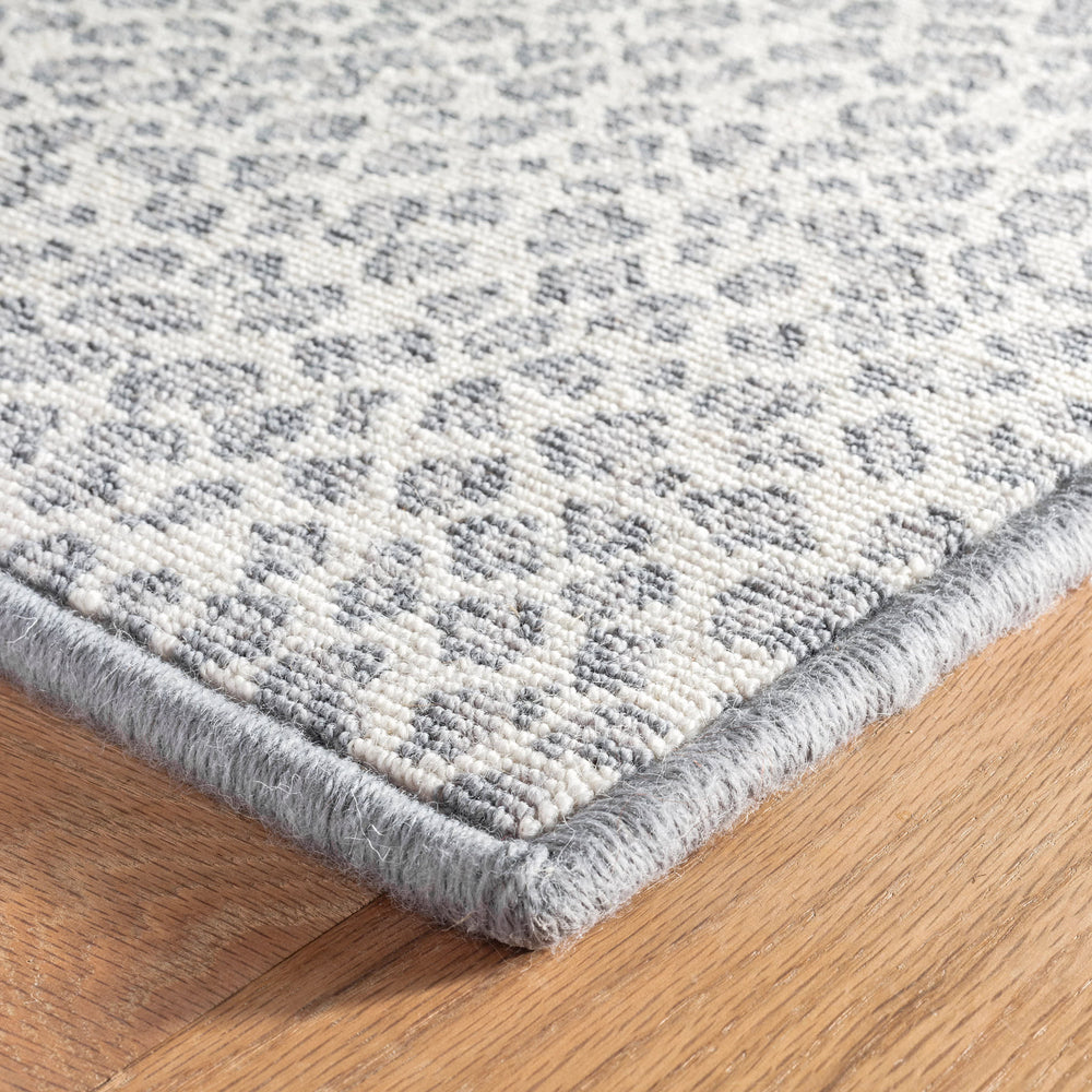 Panthera Woven Wool Custom Rug | Slate