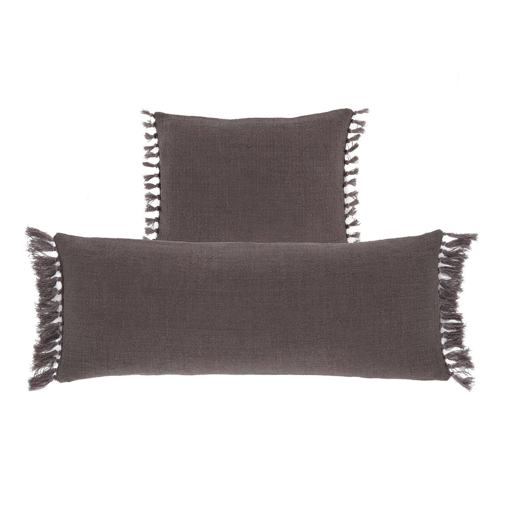 Evelyn Linen Decorative Pillow Cover | Iron