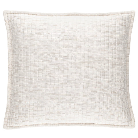 Boyfriend Matelasse Sham | Ivory