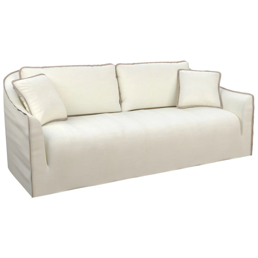 Bruna Slipcovered Sofa | Ivory