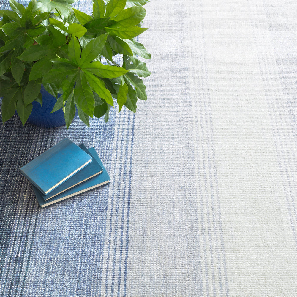 Pandora Hand Loom Knotted Rug | Blue