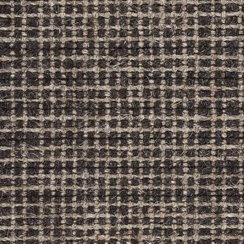 Checkers Woven Wool Custom Rug Swatch | Shale