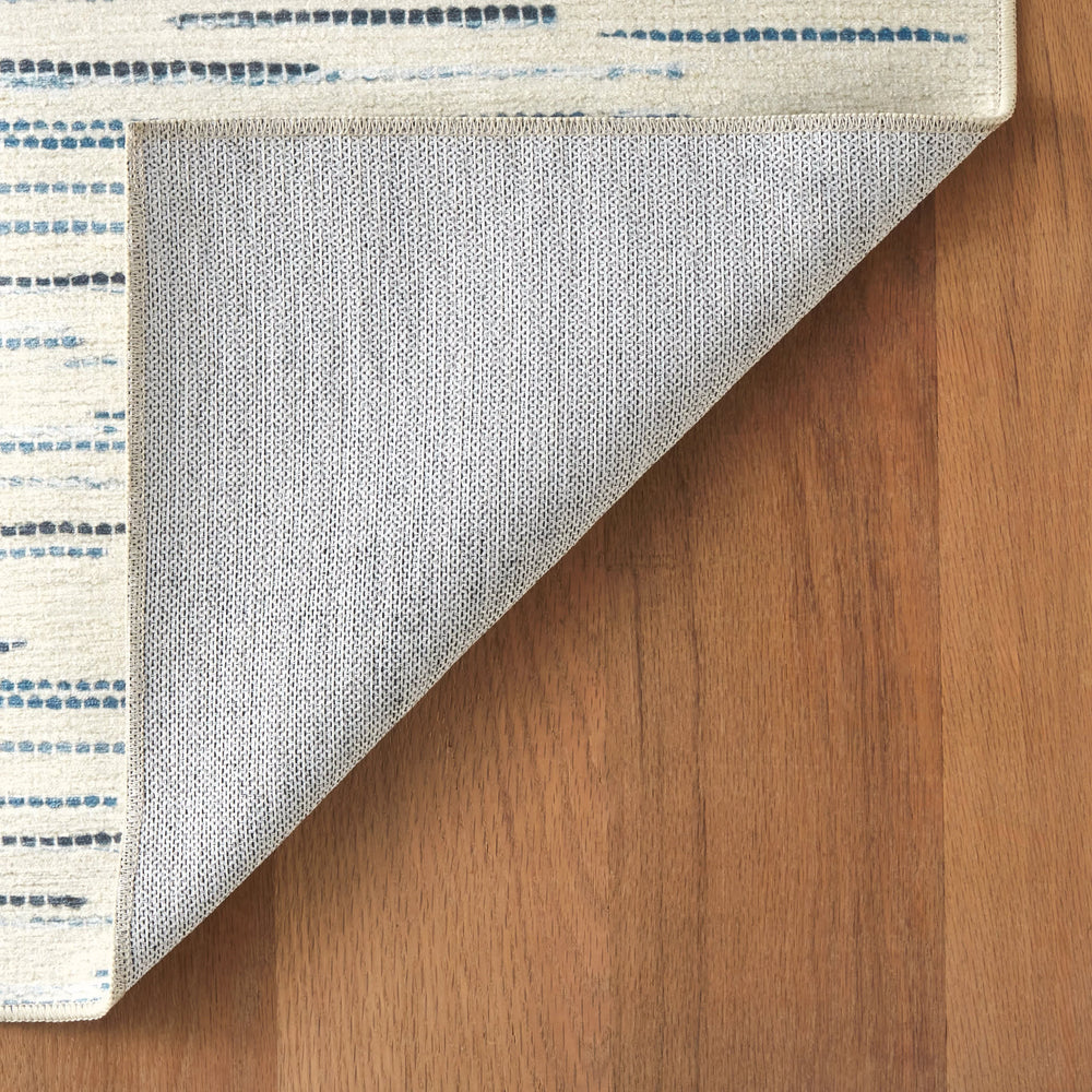 Elwood Machine Washable Rug | Blue