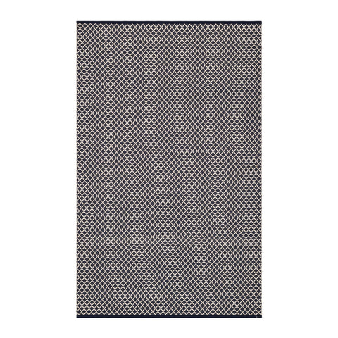 Trellis Handwoven Indoor/Outdoor Rug | Navy