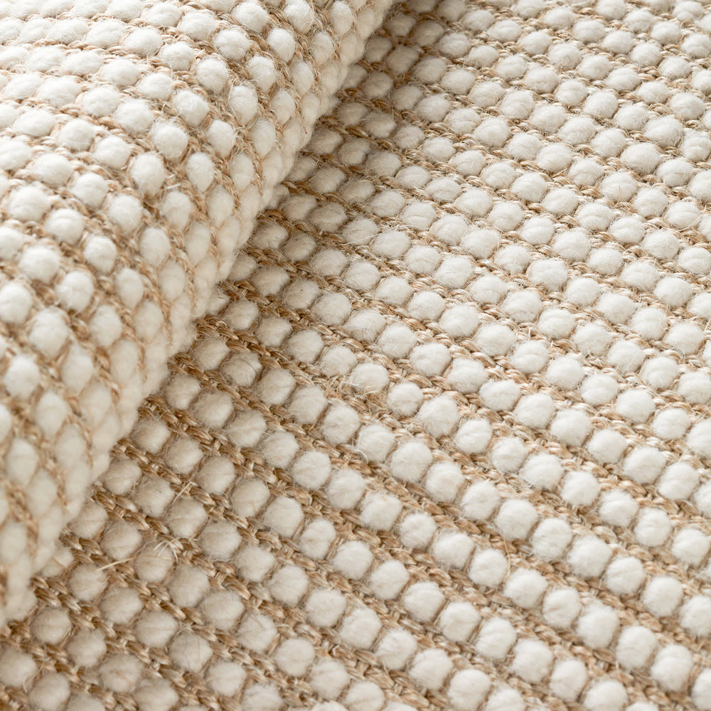 Pixel Woven Sisalwool Rug | Wheat
