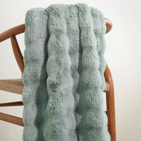 Fab Faux Throw | Mineral