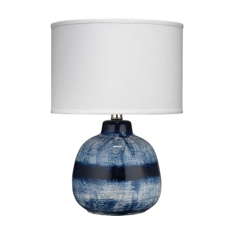 Batik Table Lamp | Blue