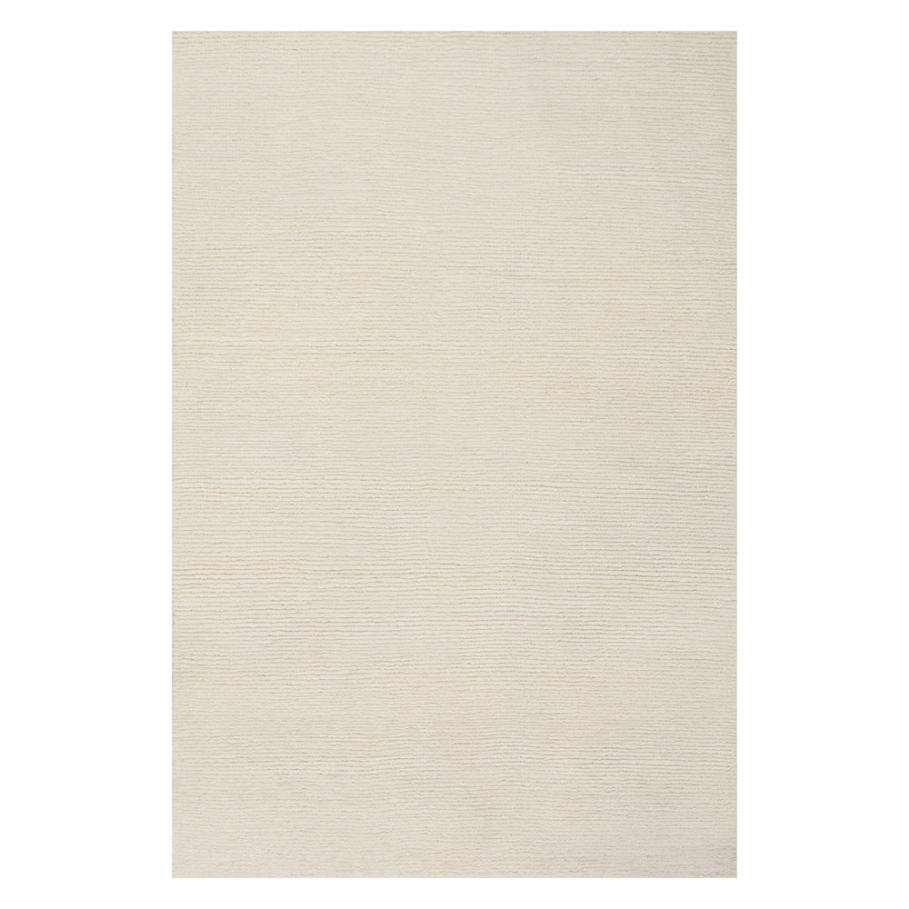 Ramsey Hand Knotted Wool Rug | Ivory
