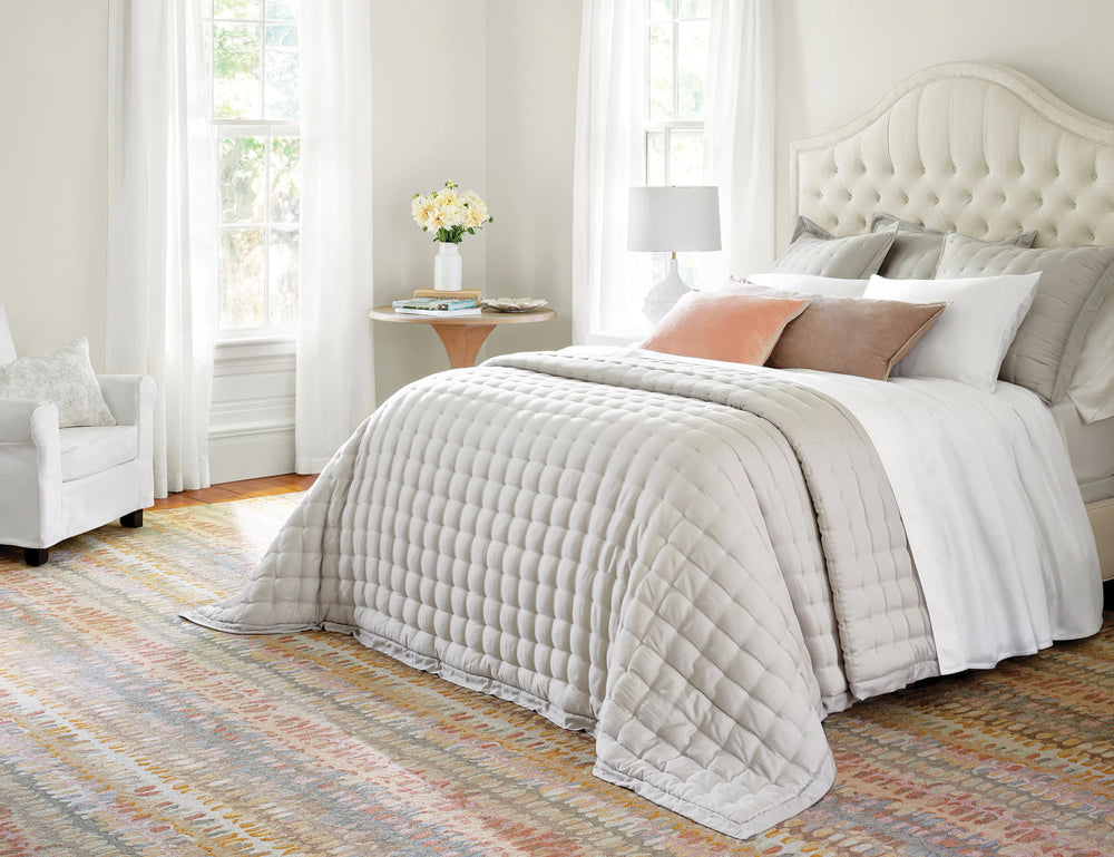 Paint Chip Hand Micro Hooked Wool Rug | Stone