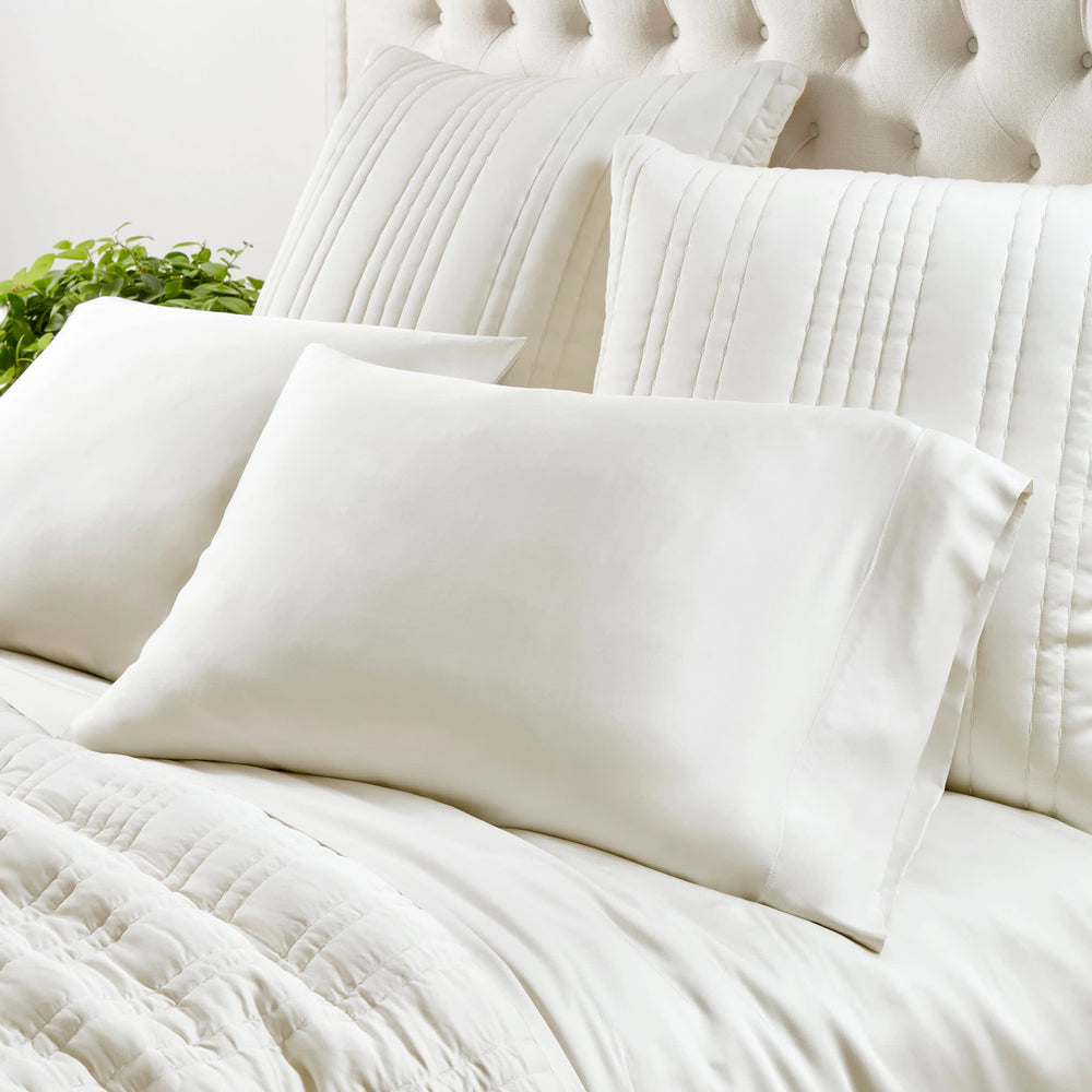 Blissful Bamboo Pillowcases | Pearl