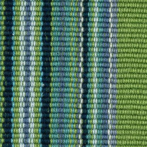 Road Runner Handwoven Indoor/Outdoor Rug Swatch | Green