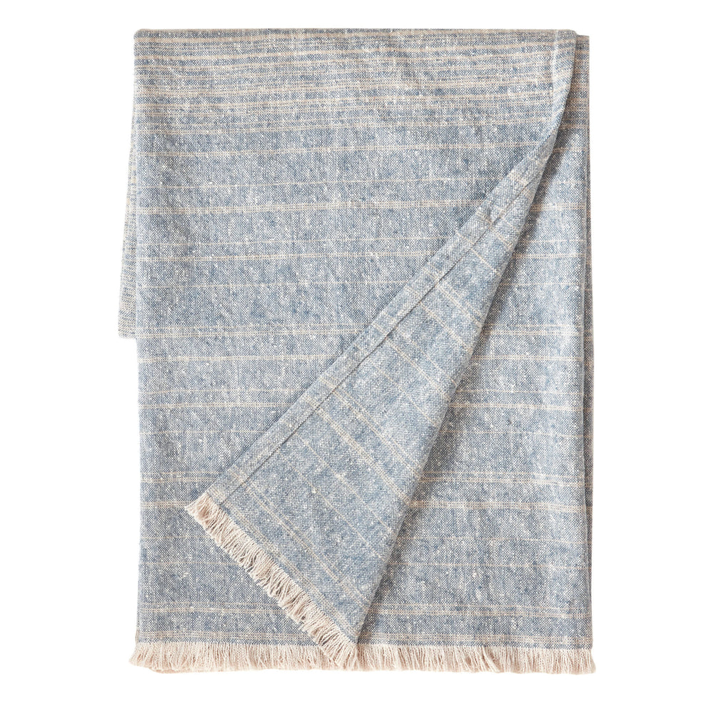 Oliver Ombre Throw | Denim