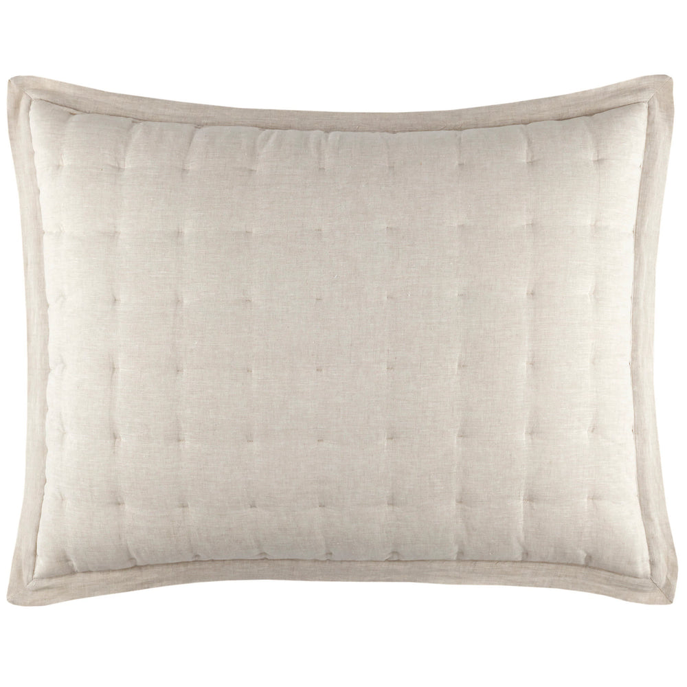Lush Linen Puff Sham | Natural