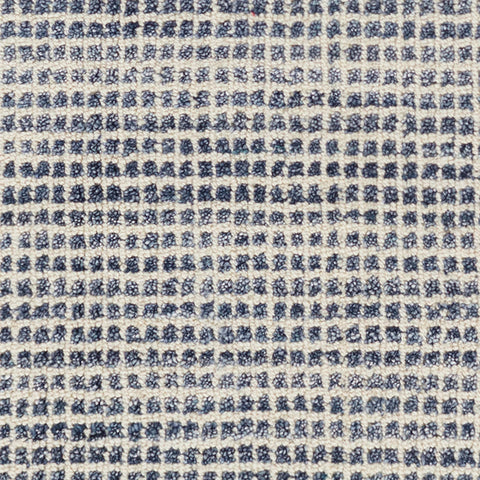 Homer Hand Loom Knotted Wool/Viscose Rug Swatch | Blue