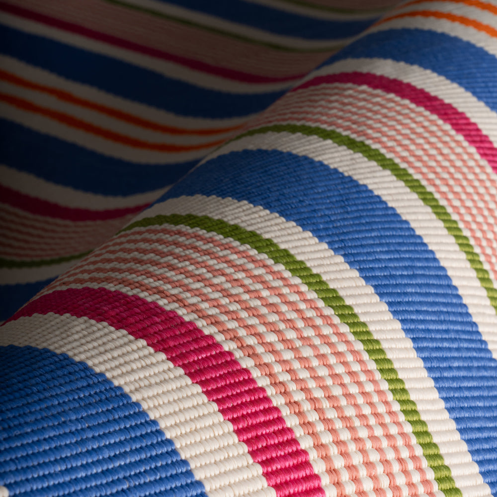 Festival Stripe Handwoven Indoor/Outdoor Rug | Multi