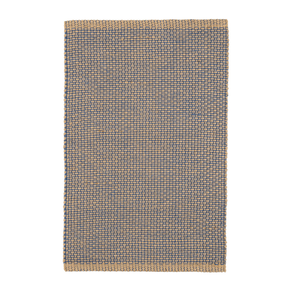 Donnie Handwoven Jute Rug | Navy
